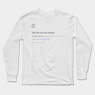 Manga Tuesday Can't Be Reached Long Sleeve T-Shirt